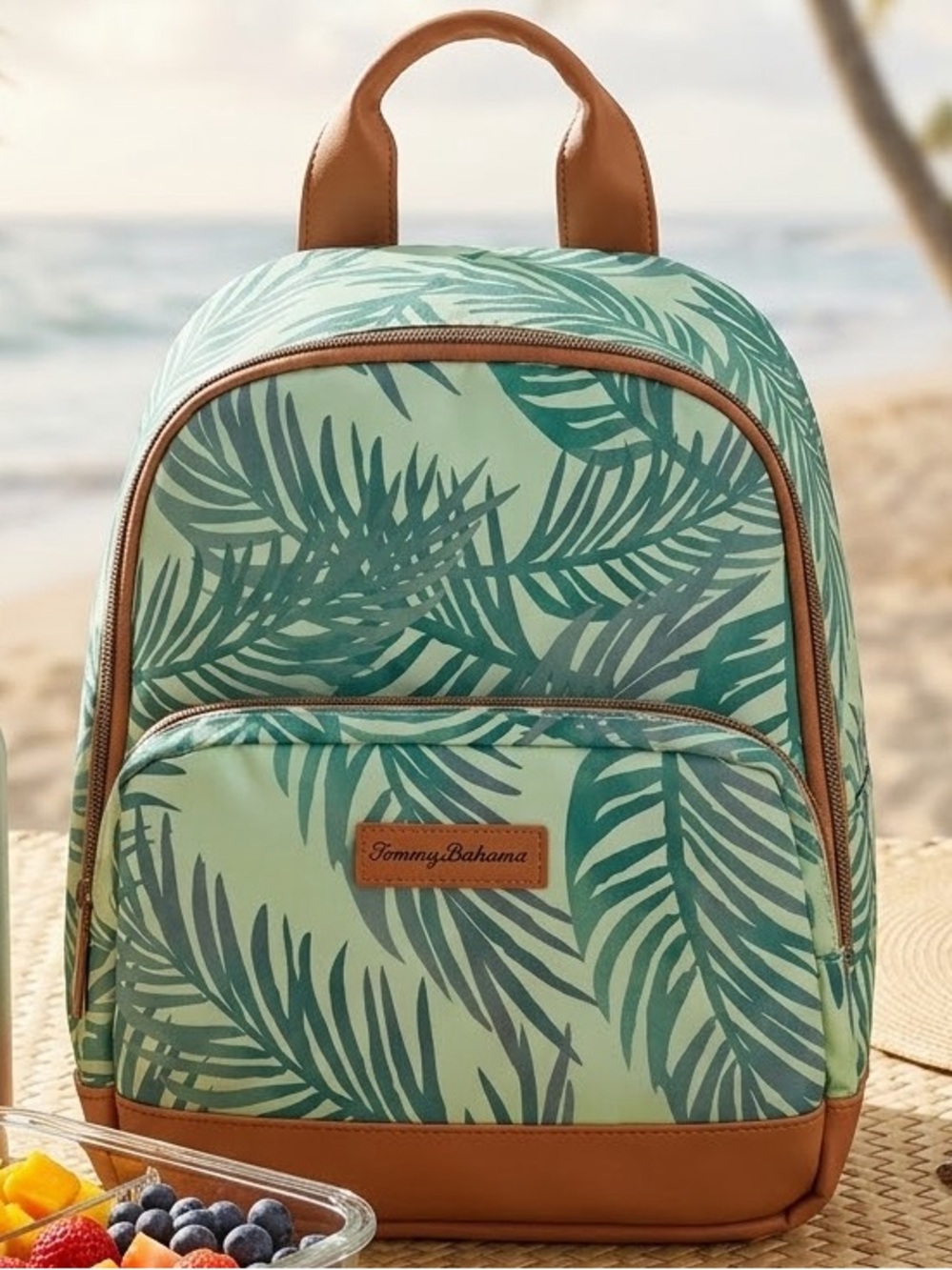 Tommy Bahama Insulated Mini Backpack Lunch Bag -